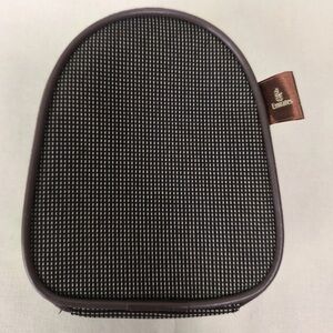Emirates Airline Travel Amenity Pouch Textured Black/Dark Brown Men's Bag